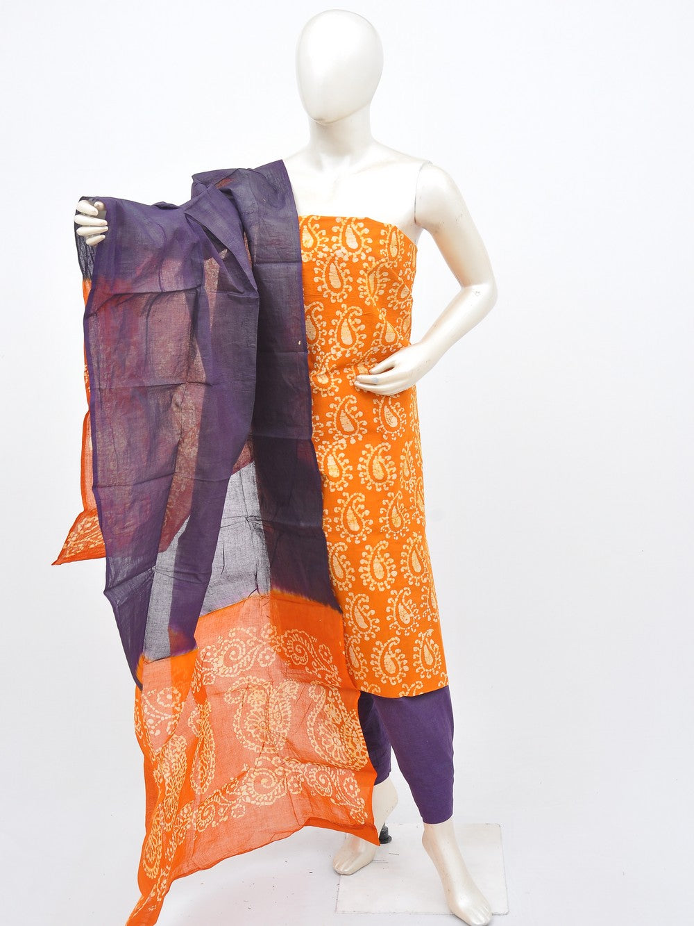 Batik Pure Cotton Dress Material [D30222016]