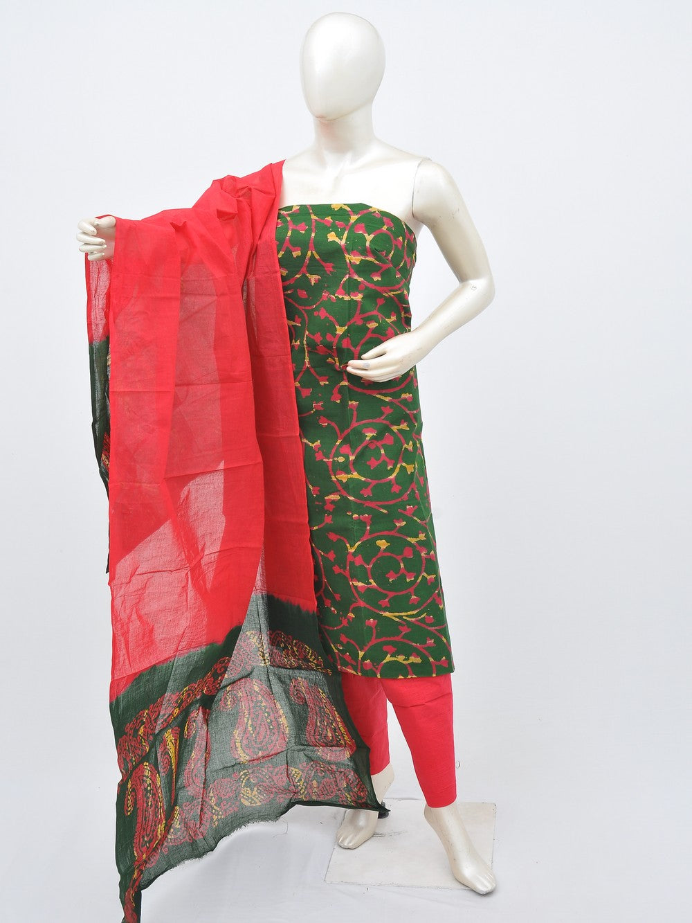 Batik Pure Cotton Dress Material [D30228007]