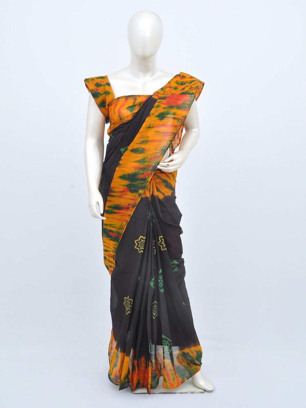 Batik Pure Cotton Saree [D20628018]