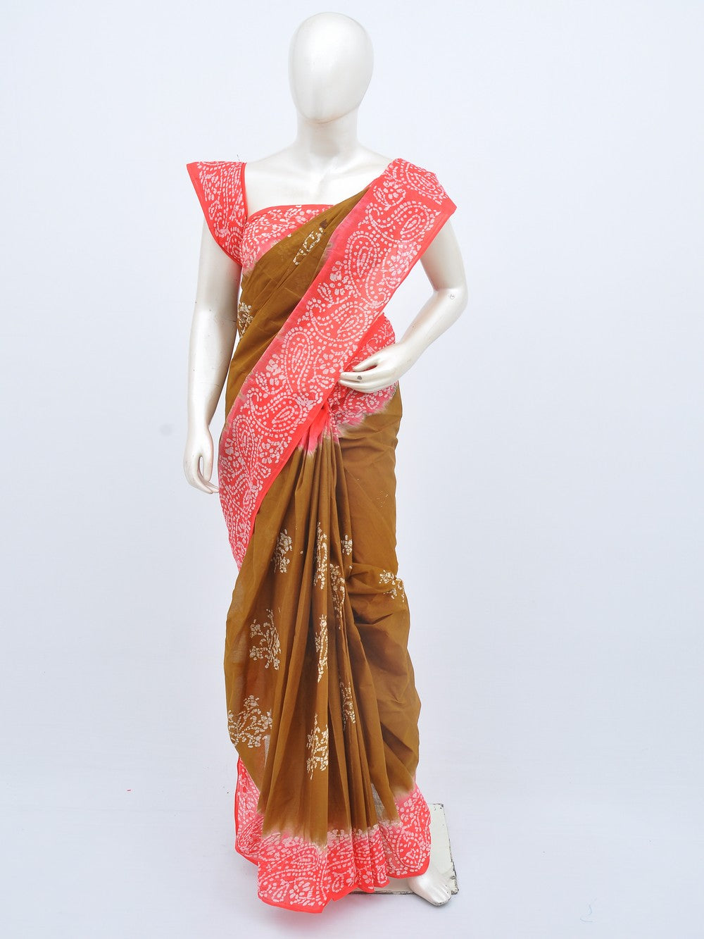 Batik Pure Cotton Saree [D20628022]