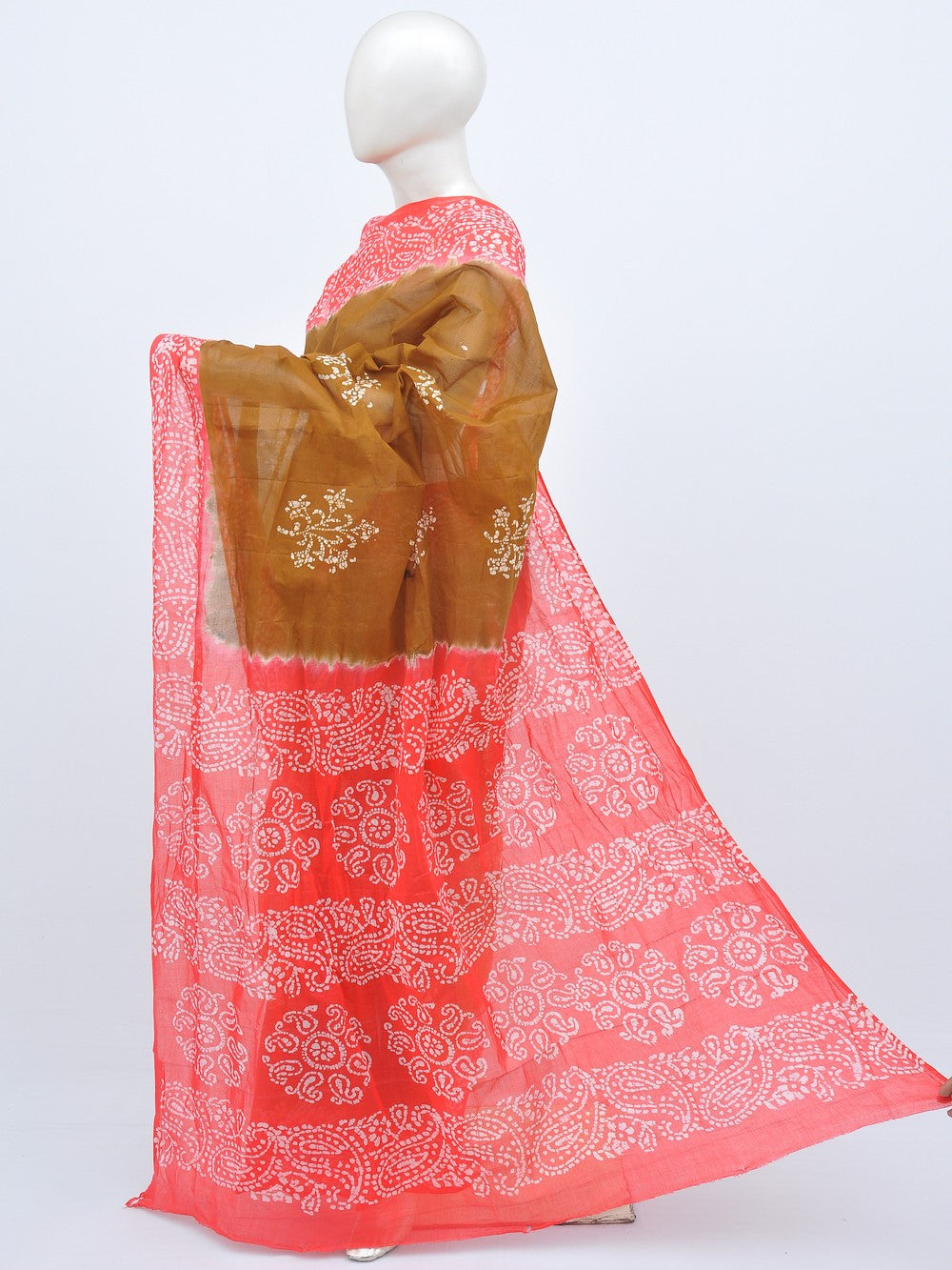 Batik Pure Cotton Saree [D20628022]