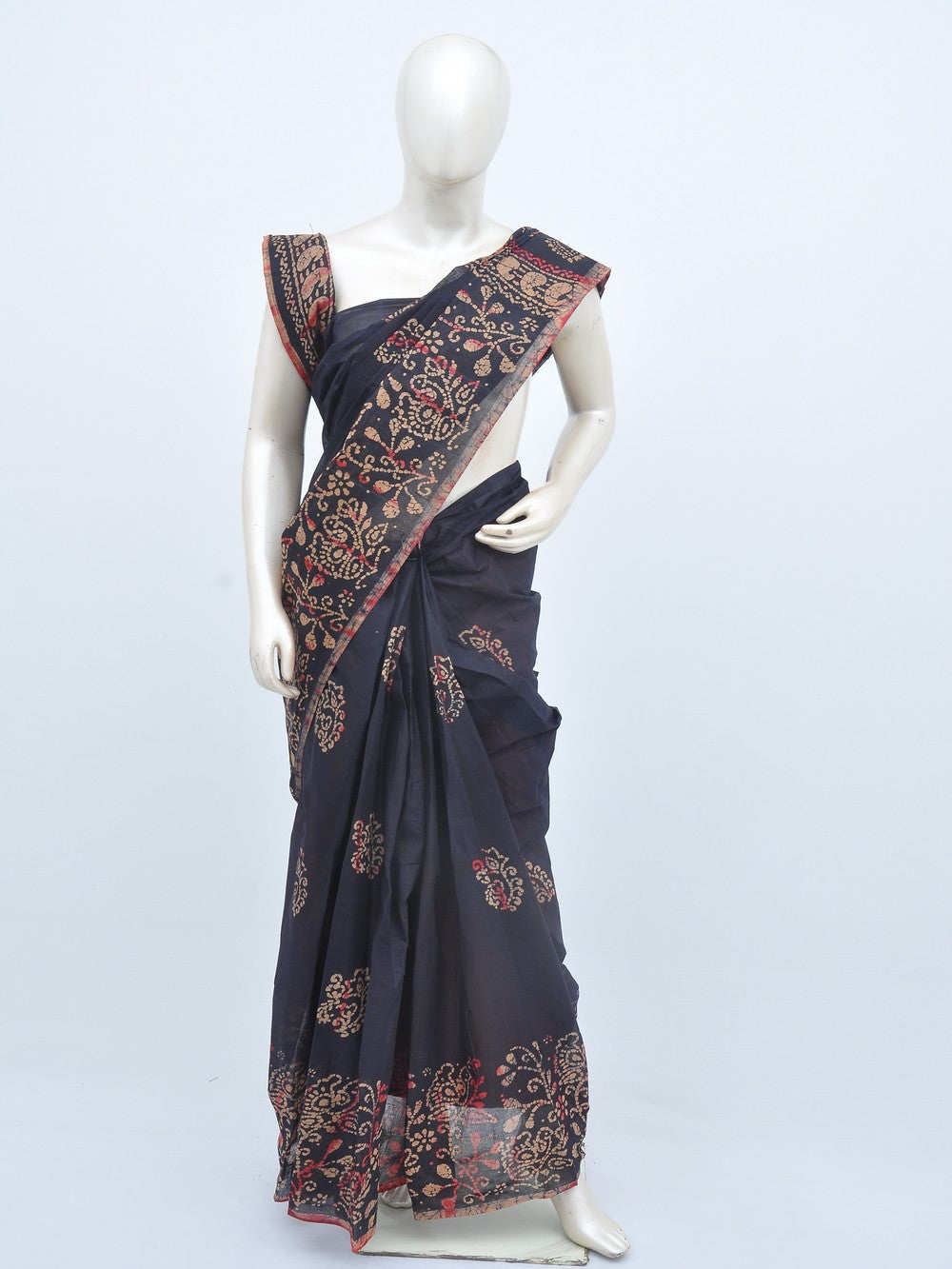 Batik Pure Cotton Saree [D20629002]