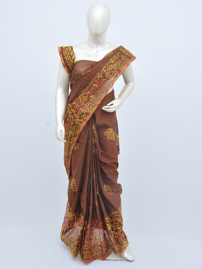 Batik Pure Cotton Saree [D20629003]