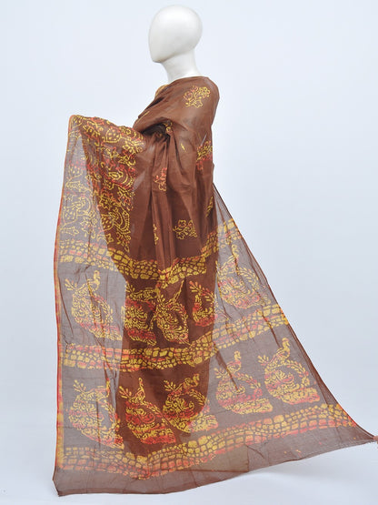 Batik Pure Cotton Saree [D20629003]