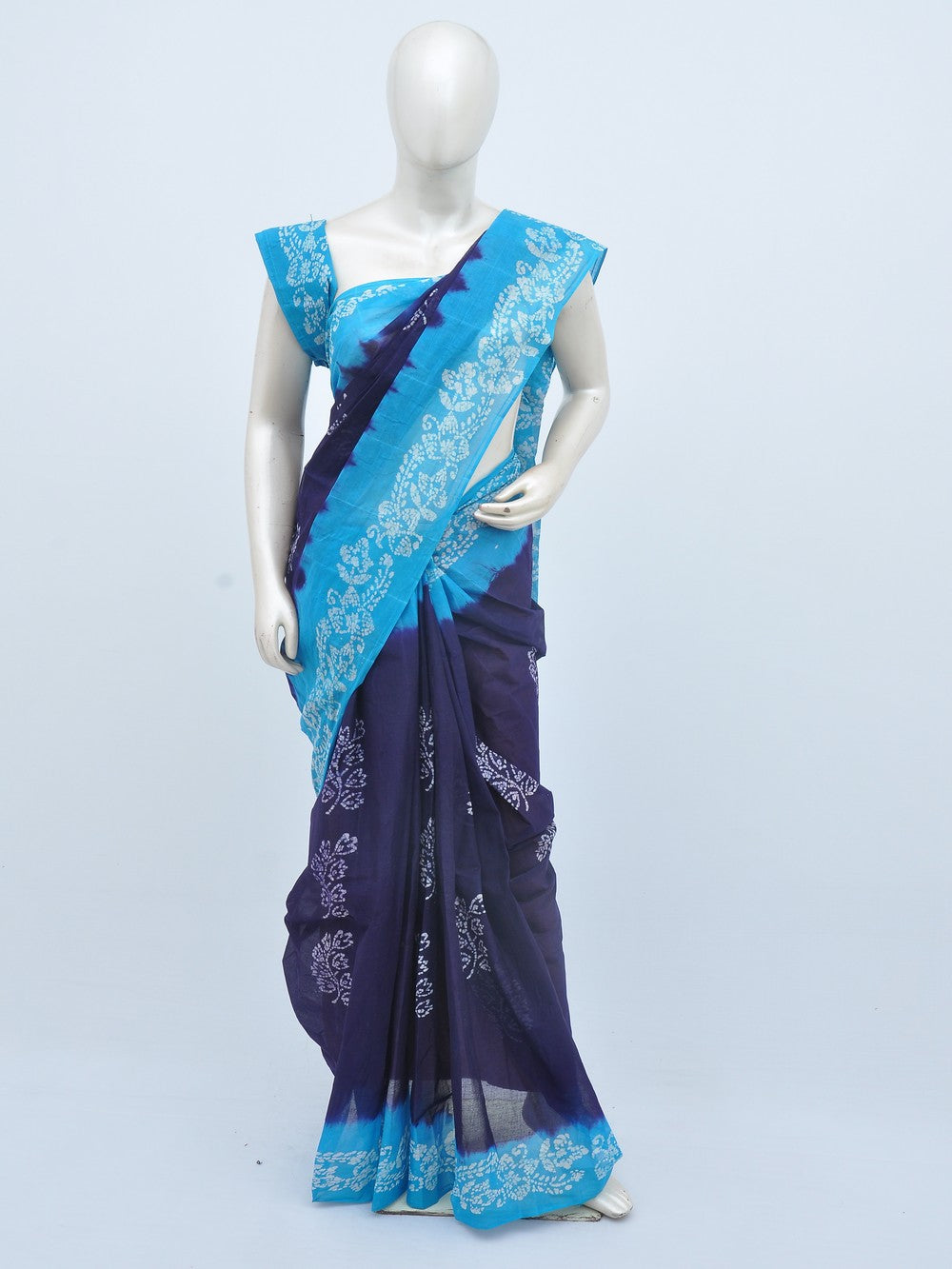 Batik Pure Cotton Saree [D20629005]