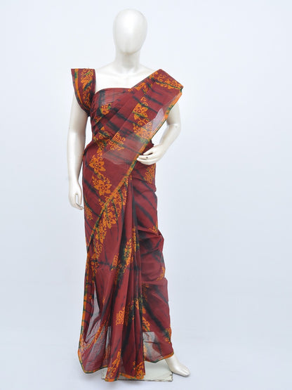 Batik Pure Cotton Saree [D20629008]