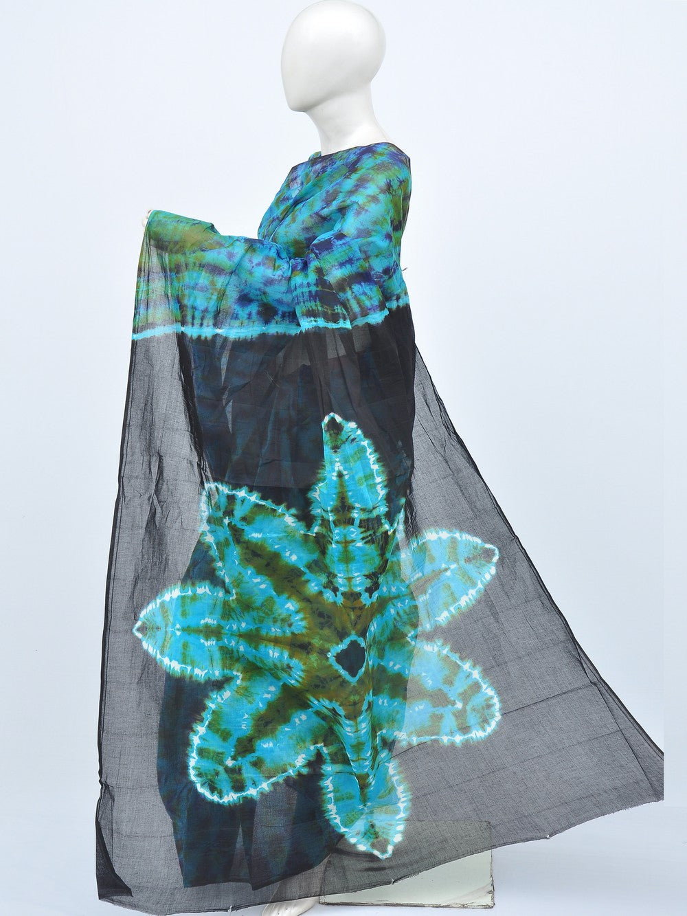 Batik Pure Cotton Saree [D20629011]