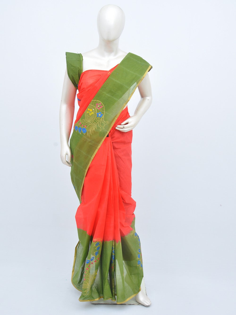 Batik Pure Cotton Saree [D20629015]