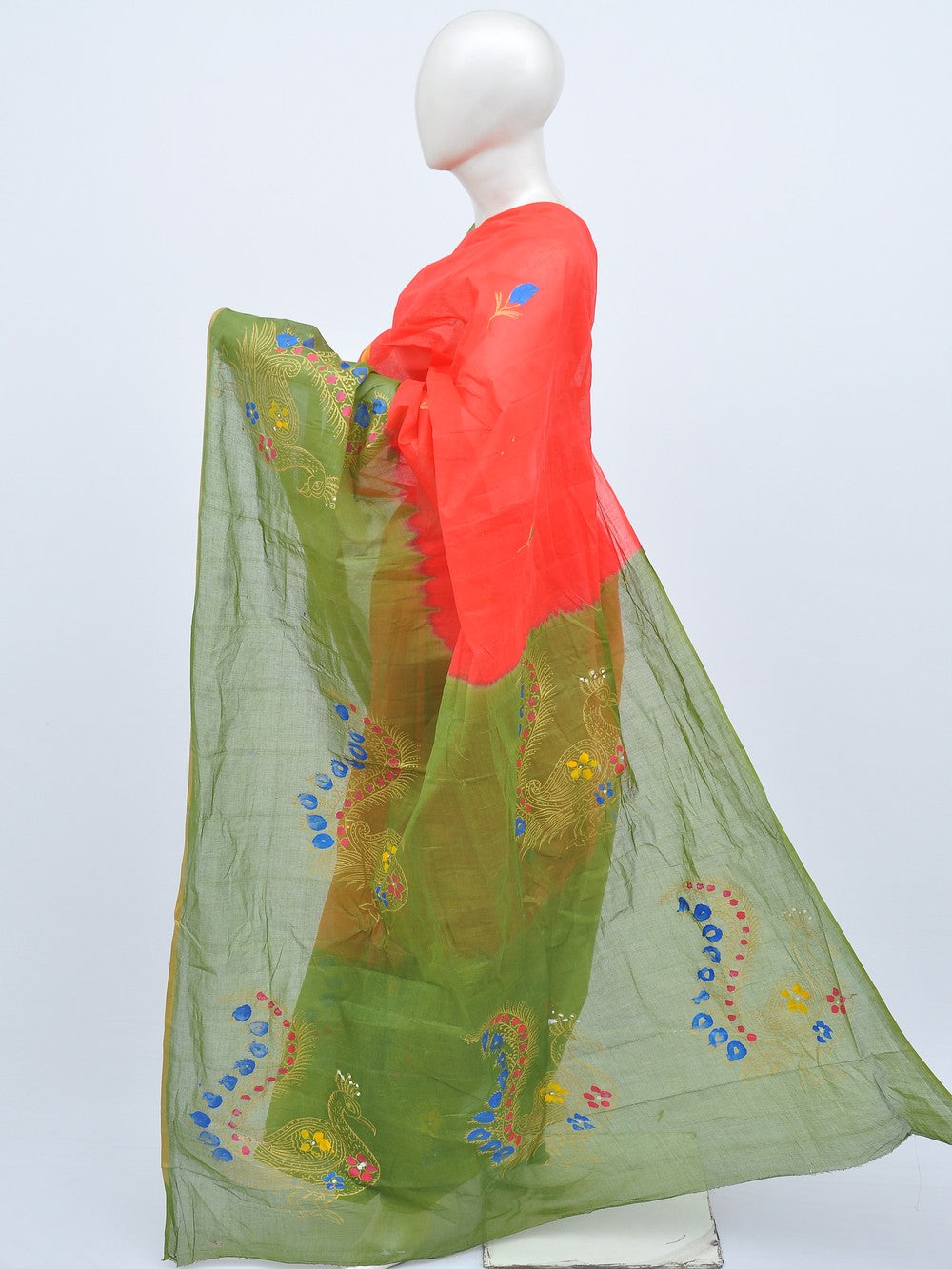 Batik Pure Cotton Saree [D20629015]