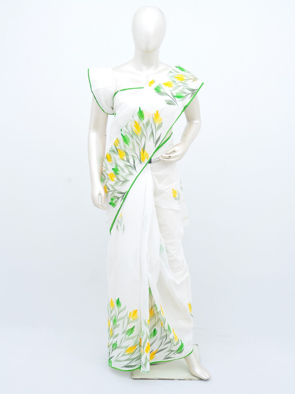 Batik Pure Cotton Saree [D20702002]