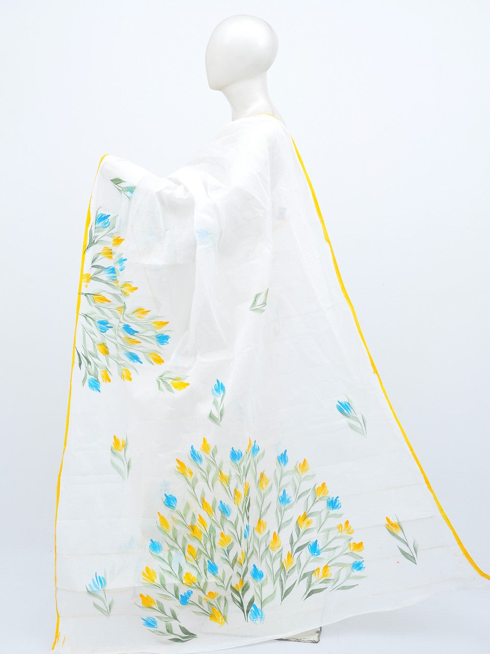 Batik Pure Cotton Saree [D20702004]