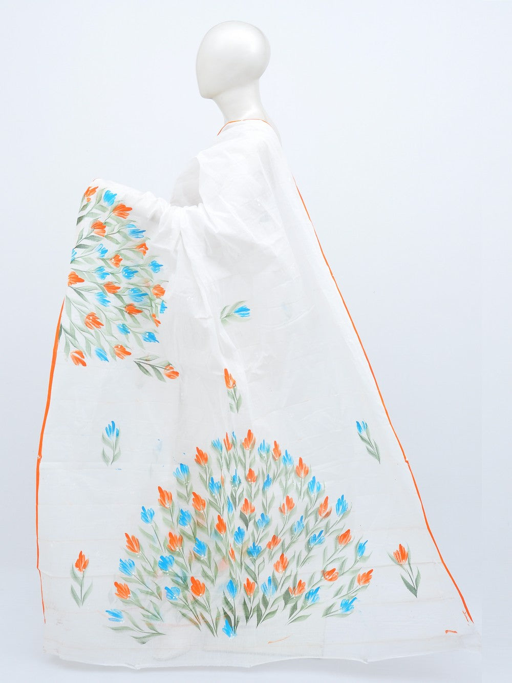 Batik Pure Cotton Saree [D20702005]