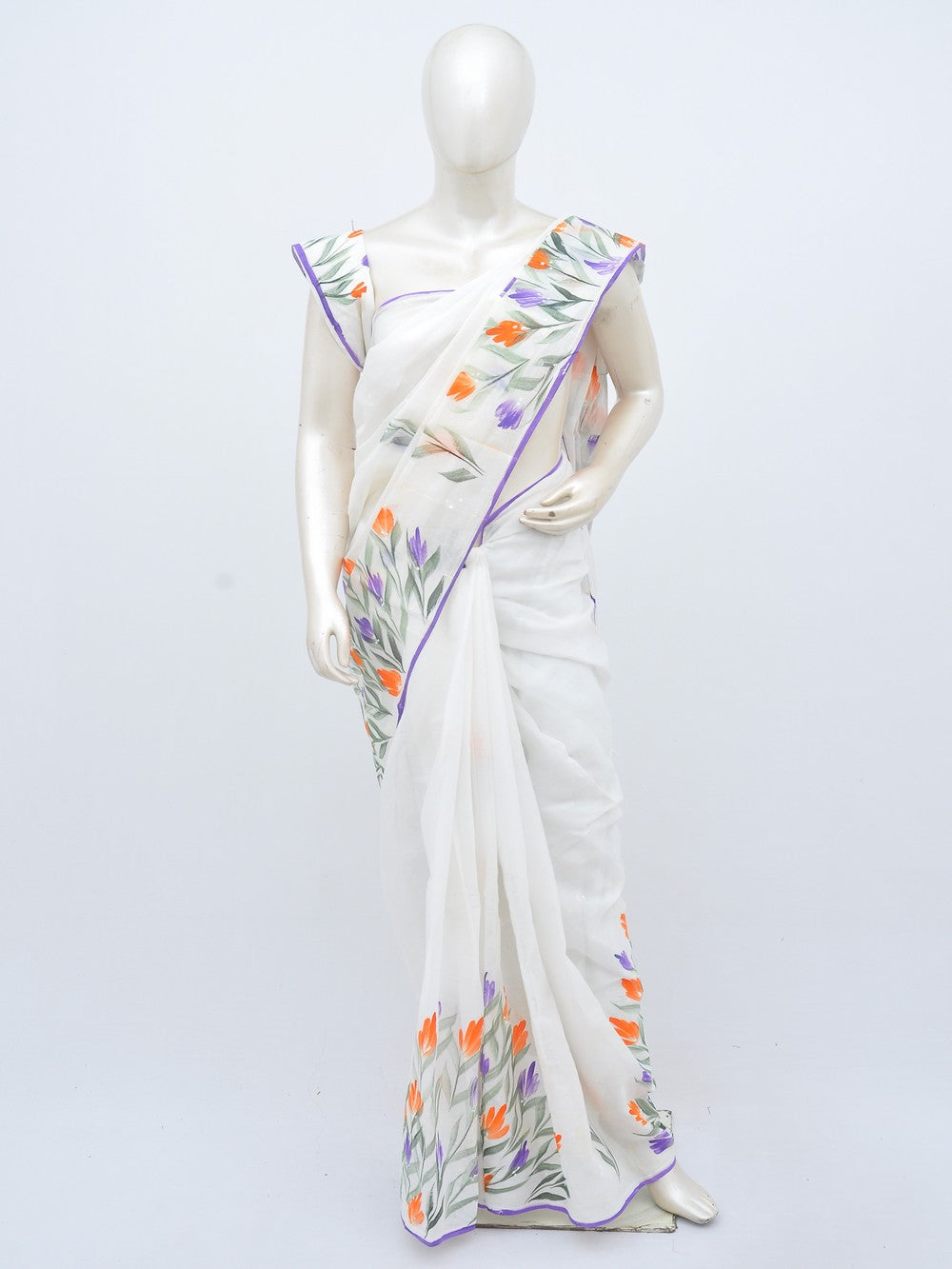 Batik Pure Cotton Saree [D20914001]
