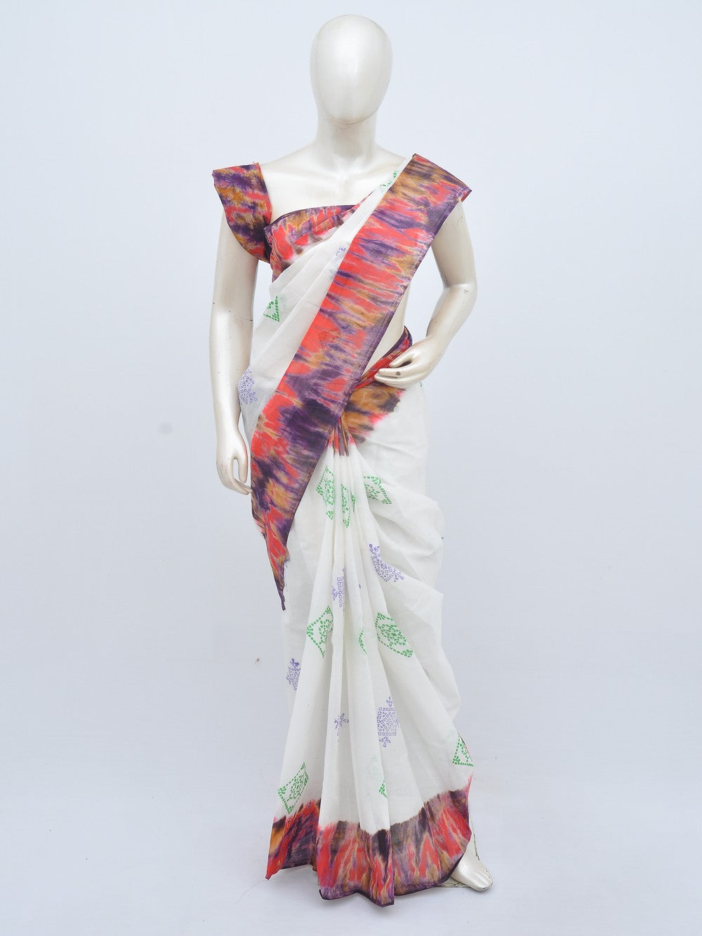 Batik Pure Cotton Saree [D20914003]