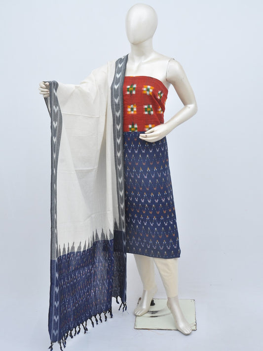 Ikat Dress Material with Same Dupatta model 1 [D20914005]