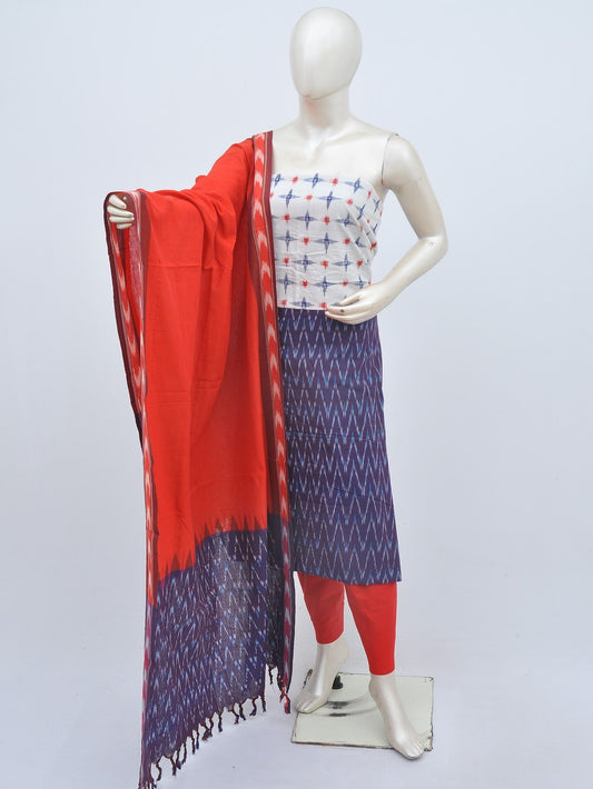 Ikat Dress Material with Same Dupatta model 1 [D20914009]