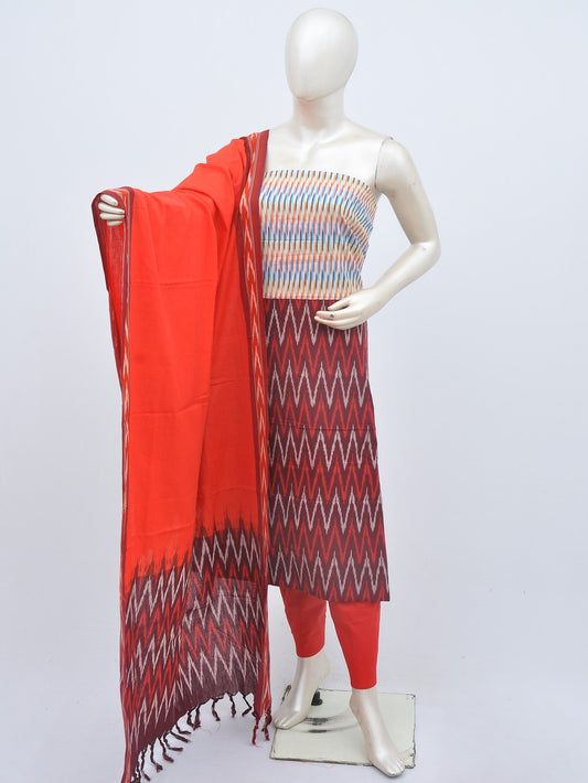 Ikat Dress Material with Same Dupatta model 1 [D20914010]