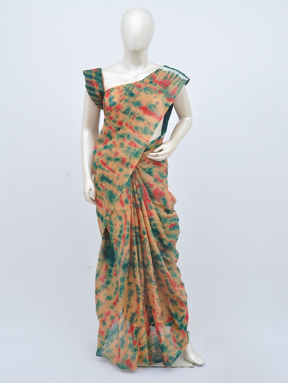 Batik Pure Cotton Saree [D20914030]