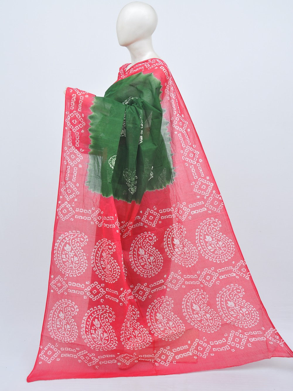 Batik Pure Cotton Saree [D20914034]