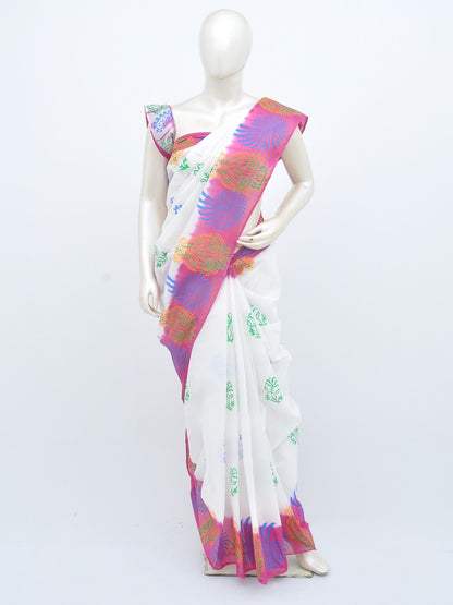 Batik Pure Cotton Saree [D21206034]