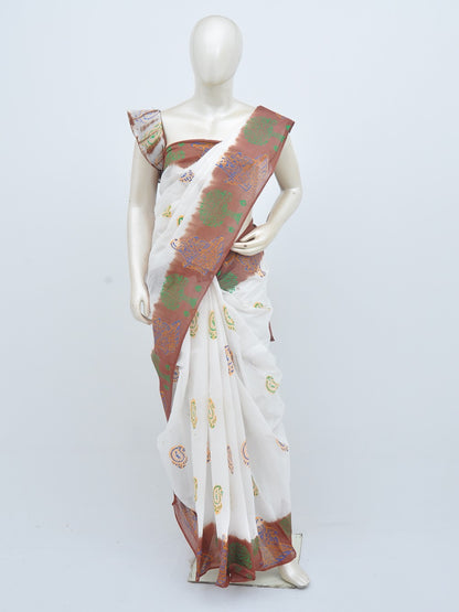 Batik Pure Cotton Saree [D21206035]