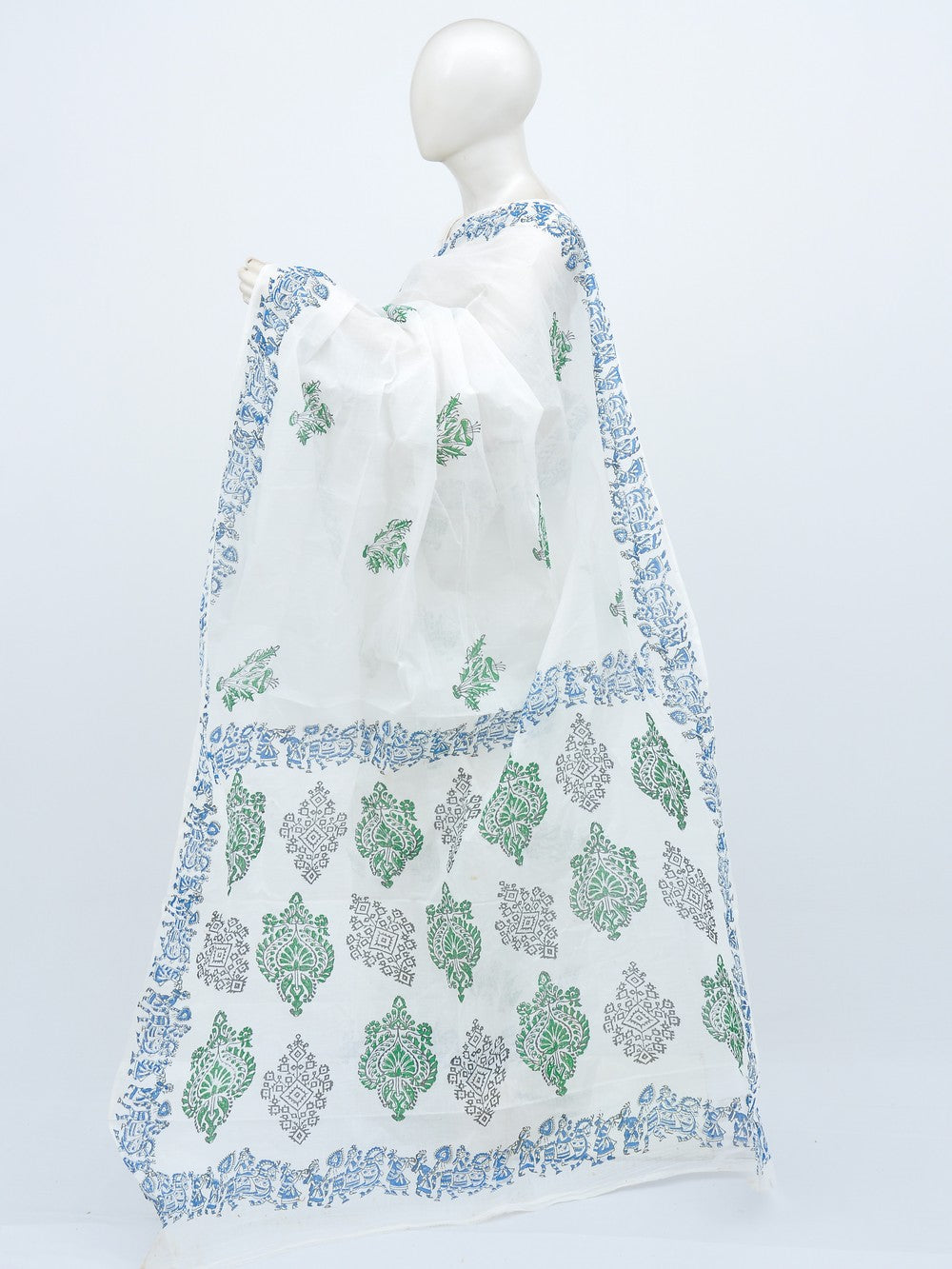 Batik Pure Cotton Saree [D21206052]