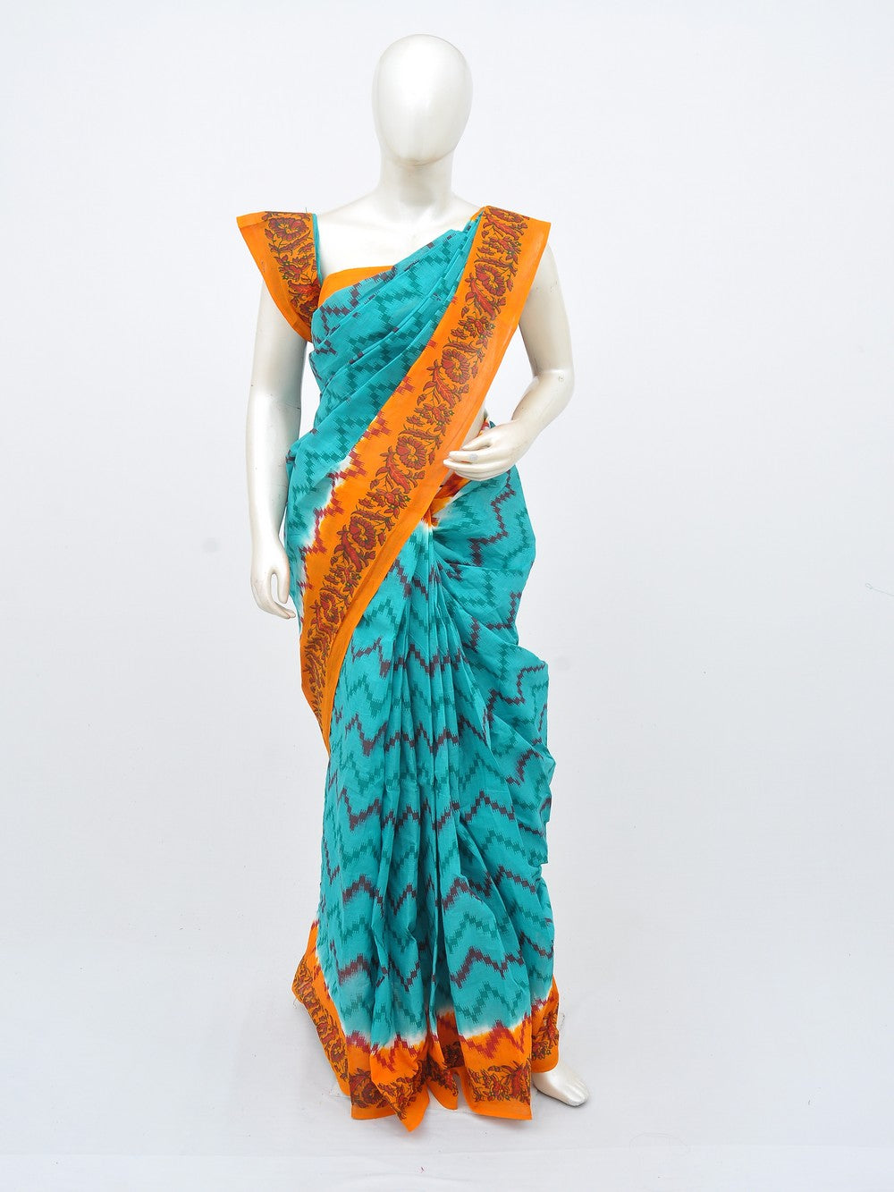 Batik Pure Cotton Saree [D30224001]