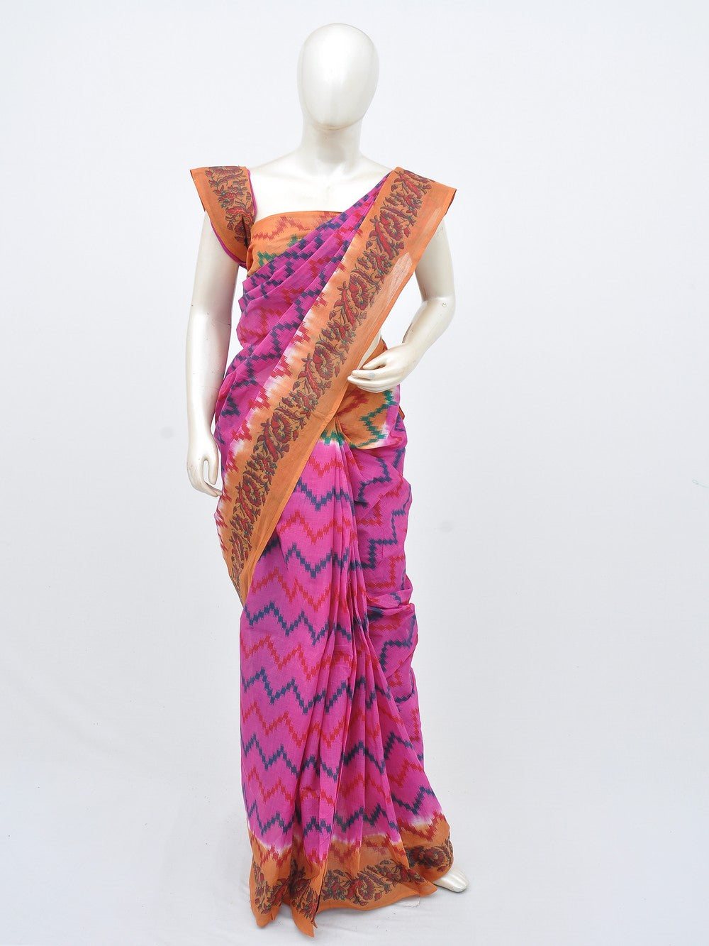Batik Pure Cotton Saree [D30224006]