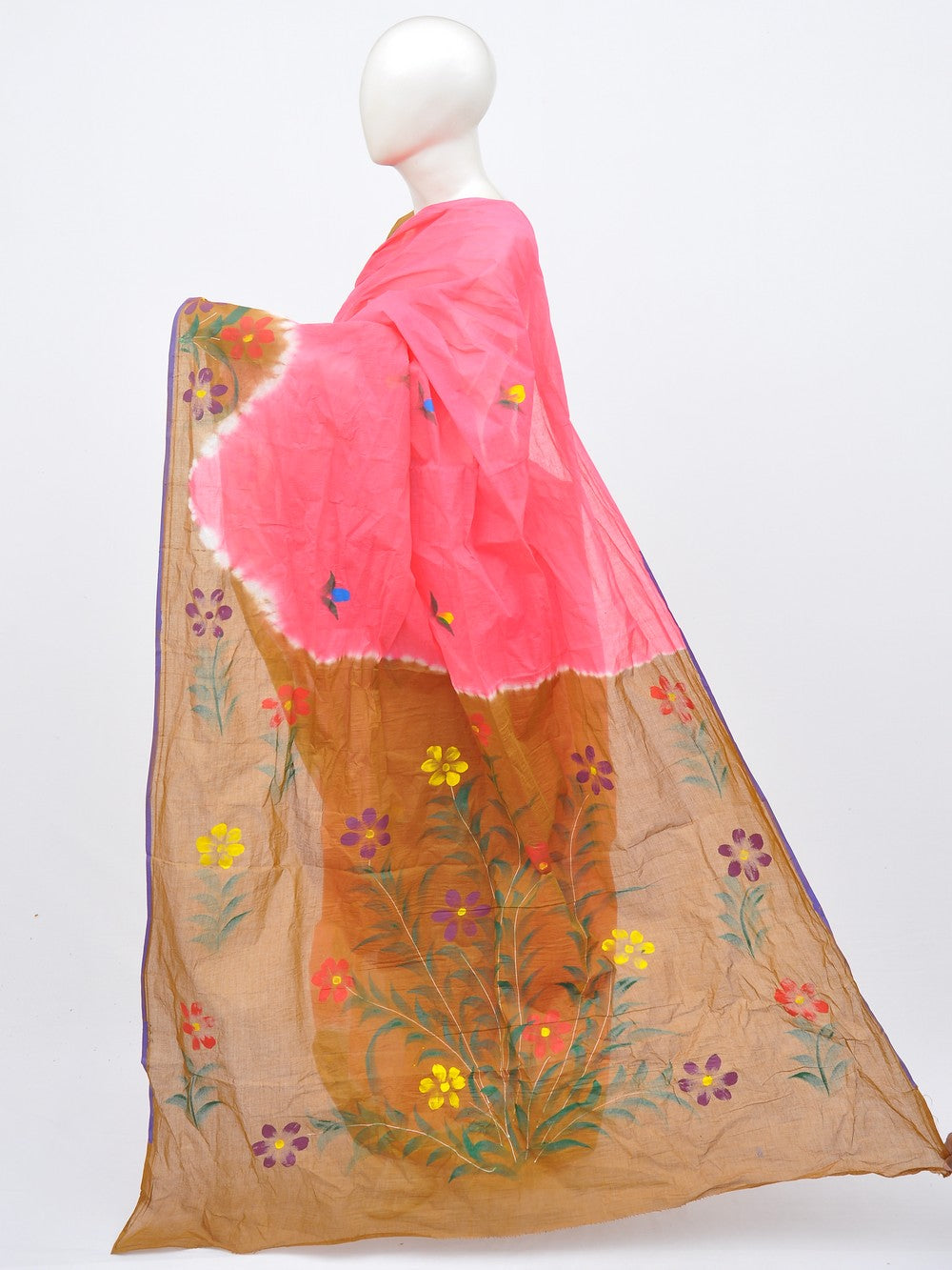 Batik Pure Cotton Saree [D30224013]