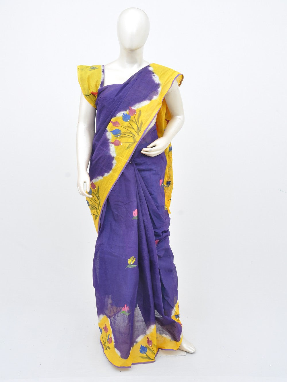 Batik Pure Cotton Saree [D30224015]