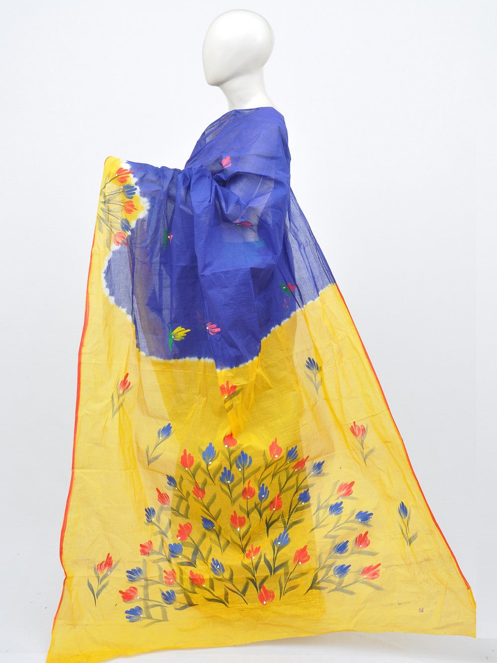 Batik Pure Cotton Saree [D30224017]
