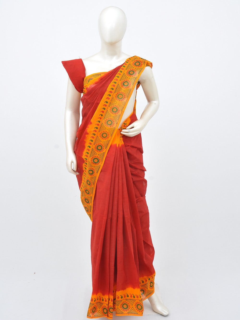 Batik Pure Cotton Saree [D30227005]