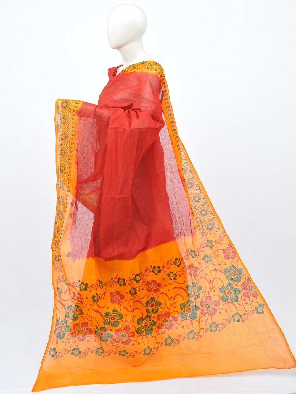 Batik Pure Cotton Saree [D30227005]