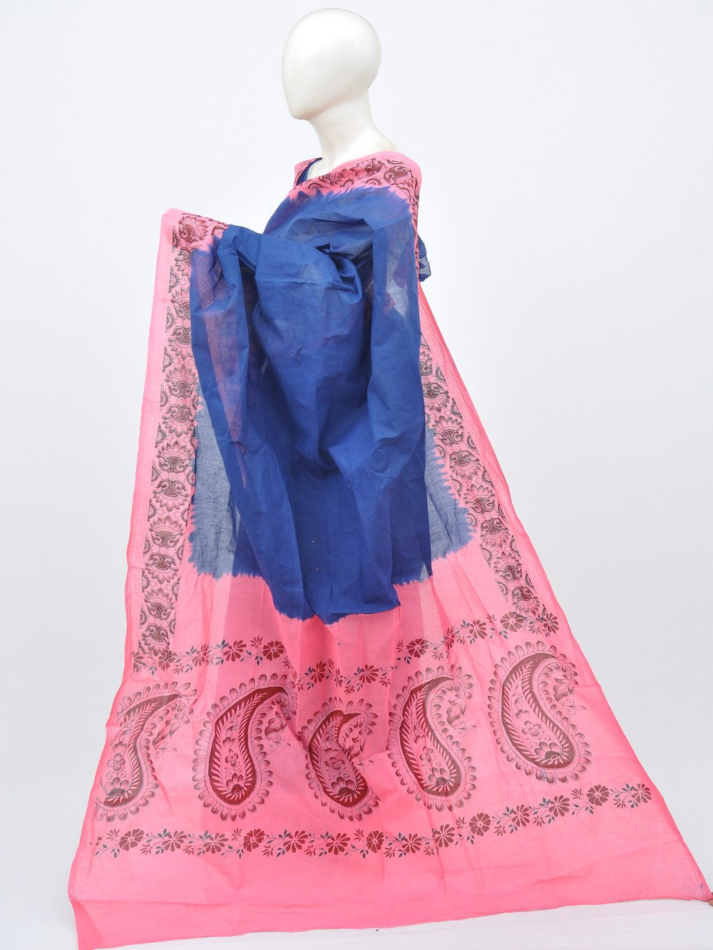 Batik Pure Cotton Saree [D30227006]