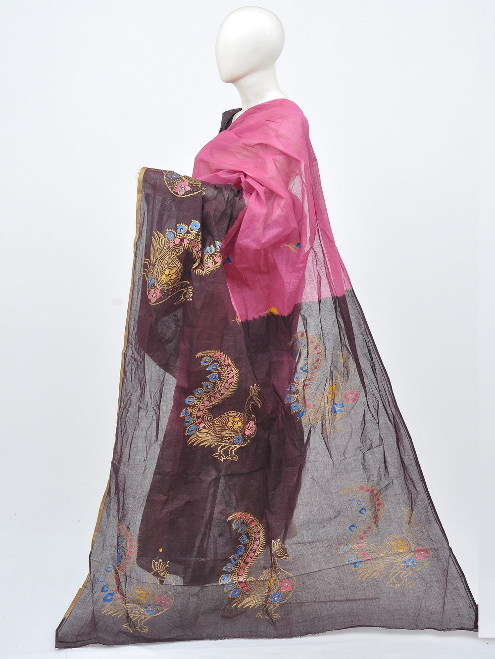 Batik Pure Cotton Saree [D30227016]