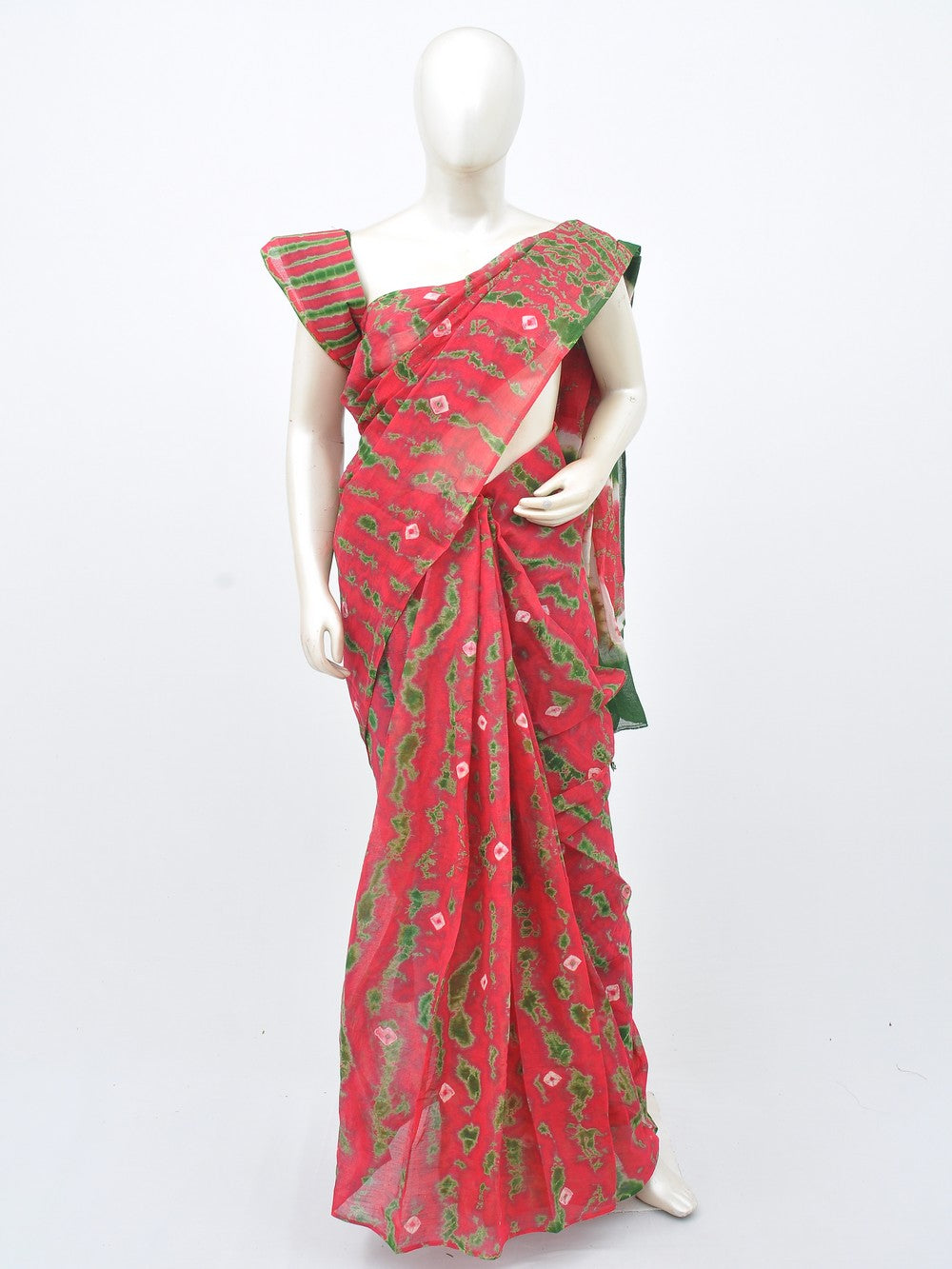 Batik Pure Cotton Saree [D30227020]