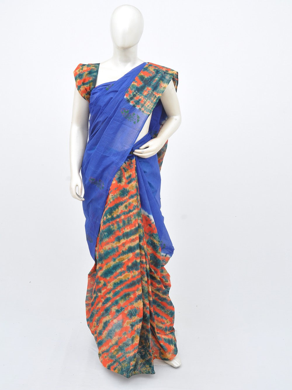 Batik Pure Cotton Saree [D30227044]