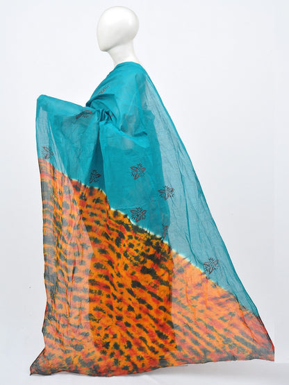 Batik Pure Cotton Saree [D30227046]