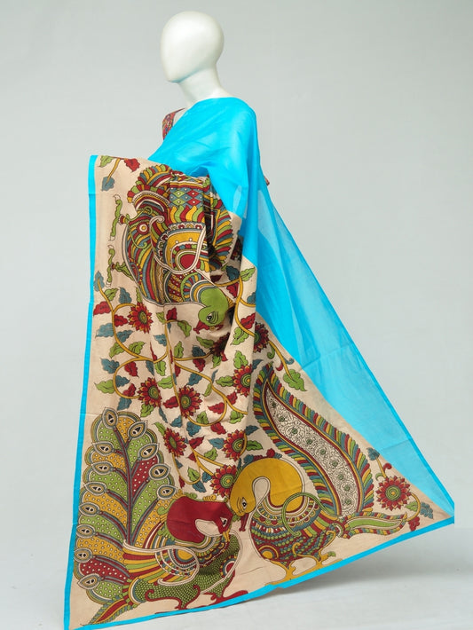 Chanderi Cotton-Silk Kalamkari Design Sarees [D80110099]