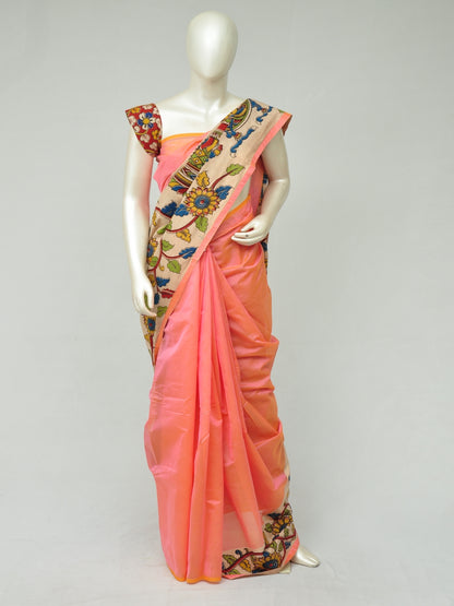 Chanderi Cotton-Silk Kalamkari Design Sarees [D801100109]