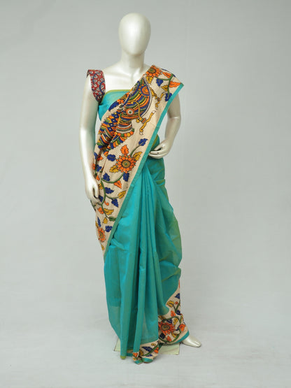 Chanderi Cotton-Silk Kalamkari Design Sarees [D80303028]