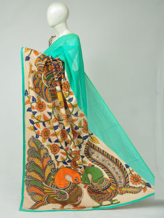 Chanderi Cotton-Silk Kalamkari Design Sarees [D80303030] - DressesForWomen.IN