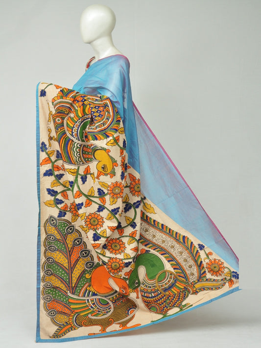 Chanderi Cotton-Silk Kalamkari Design Sarees [D80303032]