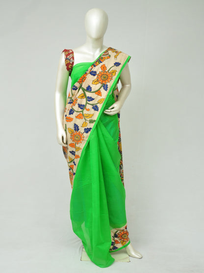 Chanderi Cotton-Silk Kalamkari Design Sarees [D80303035]