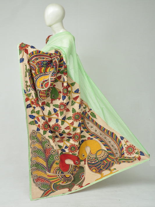 Chanderi Cotton-Silk Kalamkari Design Sarees [D80303045]
