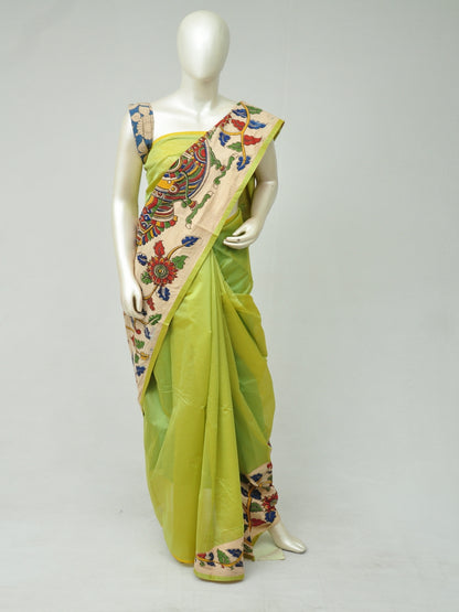 Chanderi Cotton-Silk Kalamkari Design Sarees [D80303048]