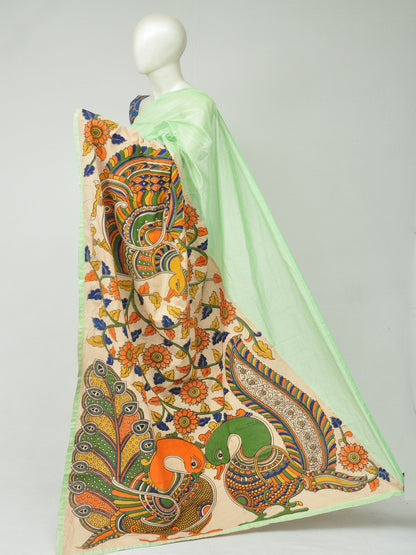 Chanderi Cotton-Silk Kalamkari Design Sarees [D80303050]