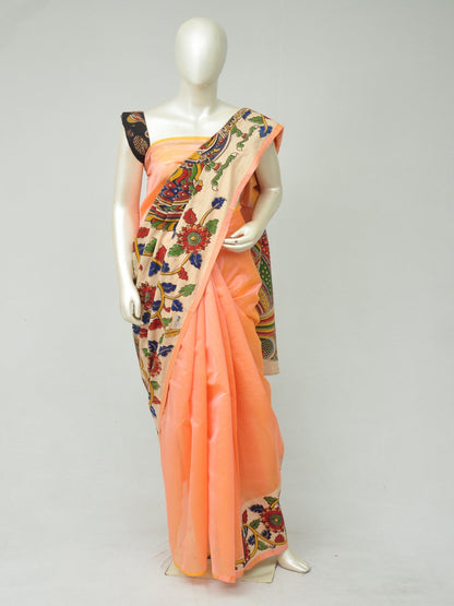 Chanderi Cotton-Silk Kalamkari Design Sarees [D80303055]