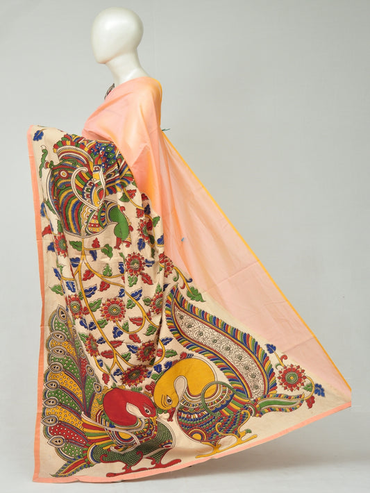Chanderi Cotton-Silk Kalamkari Design Sarees [D80303056]