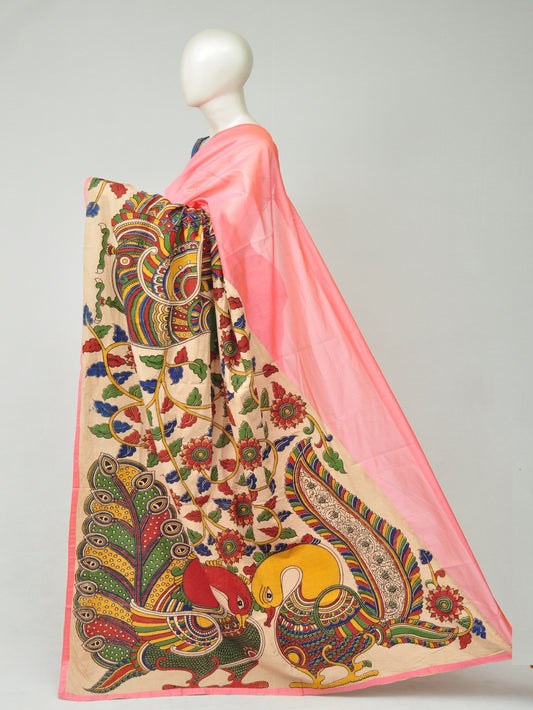 Chanderi Cotton-Silk Kalamkari Design Sarees [D80303058]
